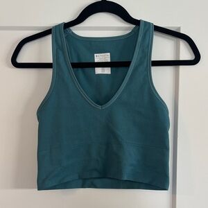 Athleta Aurora Seamless Crop Rib Tank